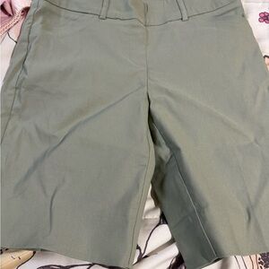 Hilary Radley Sage Green Women's Bermudas